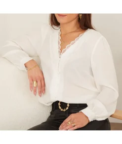 Chemises>La boutique de Lilie CHEMISE MARIANA Blanc