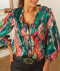 Chemises>La boutique de Lilie CHEMISE MARLENE Vert