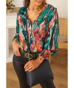 Chemises>La boutique de Lilie CHEMISE MARLENE Vert