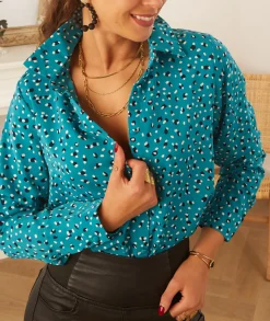 Chemises>La boutique de Lilie CHEMISE MAUDE Vert