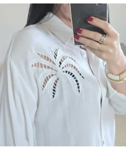 Chemises>La boutique de Lilie CHEMISE MURIELLE Blanc