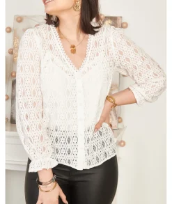 Chemises>La boutique de Lilie CHEMISE NABARA Blanc
