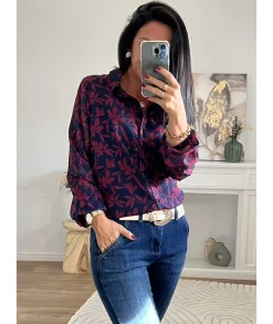Chemises>La boutique de Lilie CHEMISE NATHAN Marine