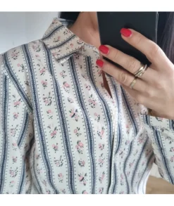 Chemises>La boutique de Lilie CHEMISE OLYMPE Marine