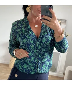 Chemises>La boutique de Lilie CHEMISE OWEN Marine