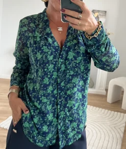 Chemises>La boutique de Lilie CHEMISE OWEN Marine