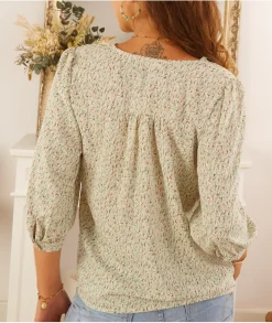 Chemises>La boutique de Lilie CHEMISE SIDONIA Vertdeau