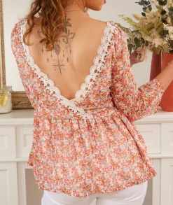 Chemises>La boutique de Lilie CHEMISE SOPHIA Blanc