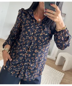 Chemises>La boutique de Lilie CHEMISE THOMAS Marine
