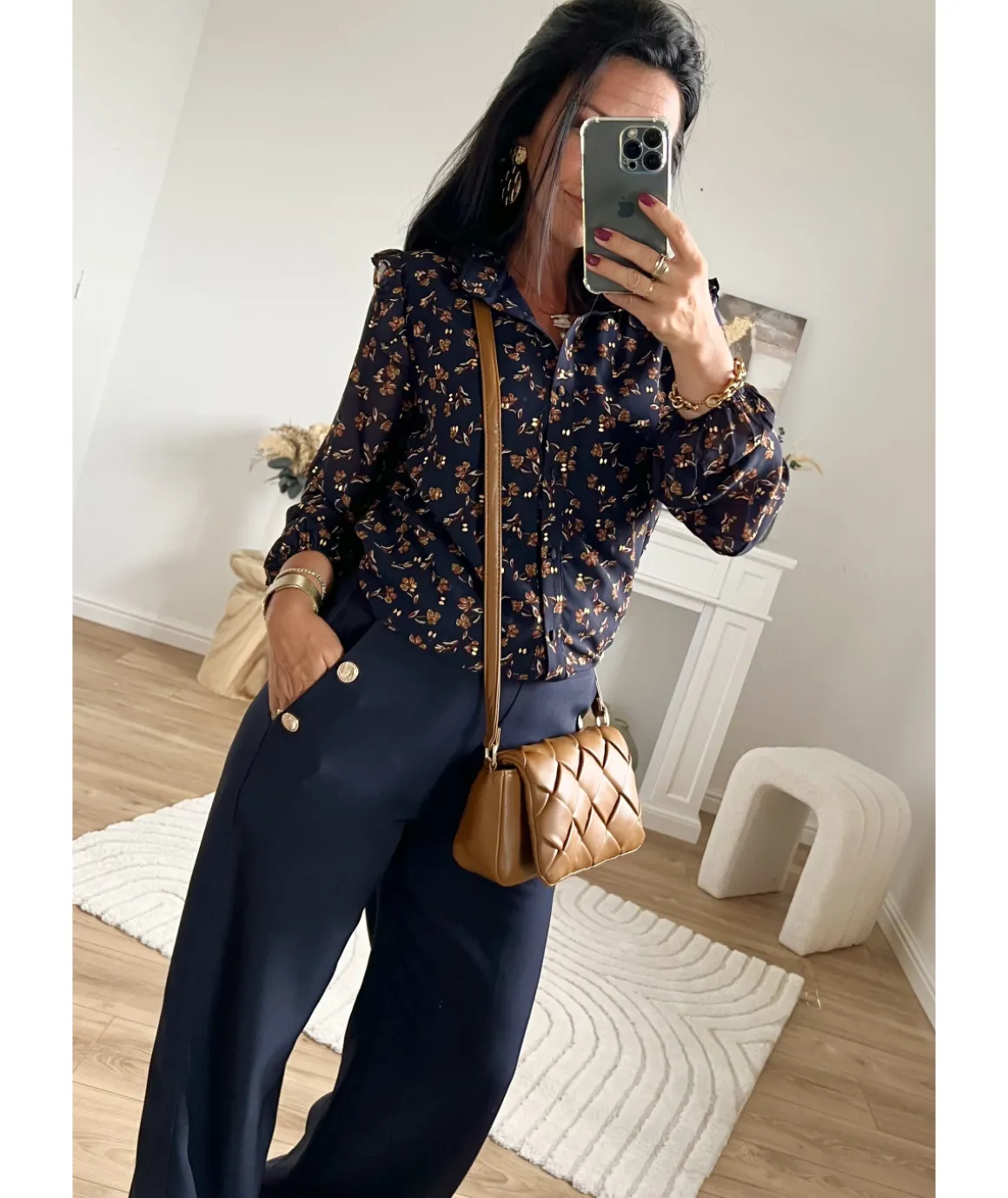 Chemises>La boutique de Lilie CHEMISE THOMAS Marine