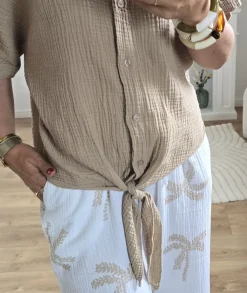 Chemises>La boutique de Lilie CHEMISE TIPHANY Taupe