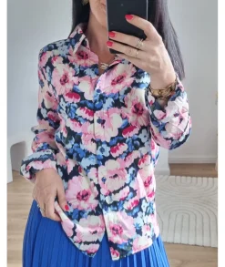 Chemises>La boutique de Lilie CHEMISE TRESSY Bleu