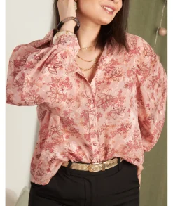 Chemises>La boutique de Lilie CHEMISE VAINA Rose