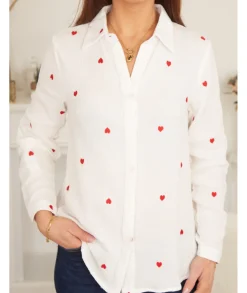 Chemises>La boutique de Lilie CHEMISE VANESSA Blanc