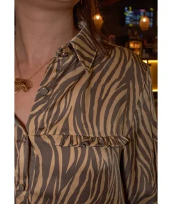 Chemises>La boutique de Lilie CHEMISE VINCIANE Gris