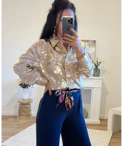 Chemises>La boutique de Lilie CHEMISE VIVIANA Taupe