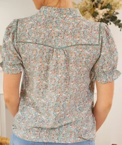 Chemises>La boutique de Lilie CHEMISE YADIRA Vert