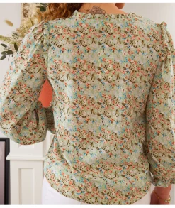 Chemises>La boutique de Lilie CHEMISE YELENA Vertdeau