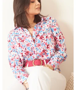 Chemises>La boutique de Lilie CHEMISE ZENAIDE Rose