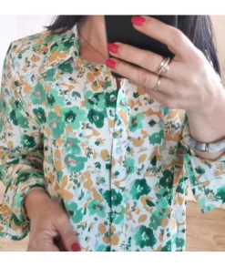 Chemises>La boutique de Lilie CHEMISE ZENAIDE Vert