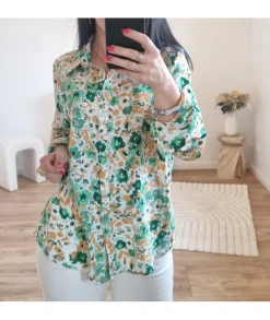 Chemises>La boutique de Lilie CHEMISE ZENAIDE Vert
