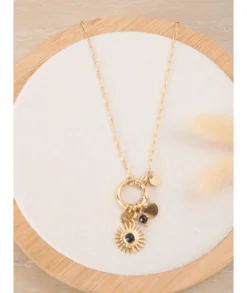 Bijoux>La boutique de Lilie COLLIER AMBRE Dore