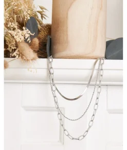 Bijoux>La boutique de Lilie COLLIER AURELIE Argente