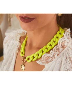 Bijoux>La boutique de Lilie COLLIER AZELIE Jaune
