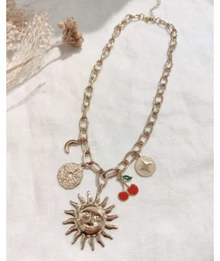 Bijoux>La boutique de Lilie COLLIER FRANCOIS Dore