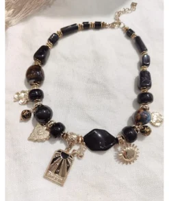 Bijoux>La boutique de Lilie COLLIER JOANIE Noir