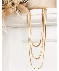 Bijoux>La boutique de Lilie COLLIER ORTENSIA Dore
