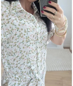 Combinaisons>La boutique de Lilie COMBI SHORT CAMILLE Blanc