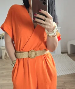 Combinaisons>La boutique de Lilie COMBINAISON ANASTACIA Orange