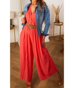Combinaisons>La boutique de Lilie COMBINAISON APOLINE Corail