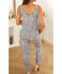 Combinaisons>La boutique de Lilie COMBINAISON BARBARA - Bleu