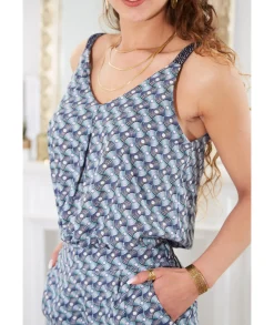 Combinaisons>La boutique de Lilie COMBINAISON BEATRICE Bleu