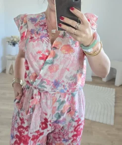 Combinaisons>La boutique de Lilie COMBINAISON ENORA Rouge