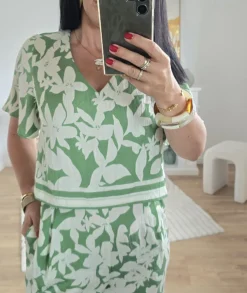 Combinaisons>La boutique de Lilie COMBINAISON ESTEBANNE Vert