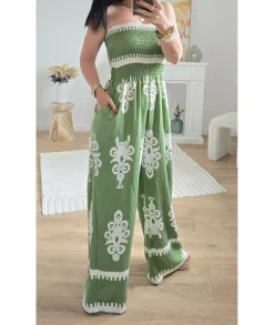 Combinaisons>La boutique de Lilie COMBINAISON FERNANDE Vert