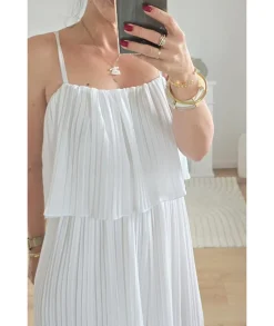 Combinaisons>La boutique de Lilie COMBINAISON GERALDINE Blanc