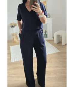 Combinaisons>La boutique de Lilie COMBINAISON HELENA Marine