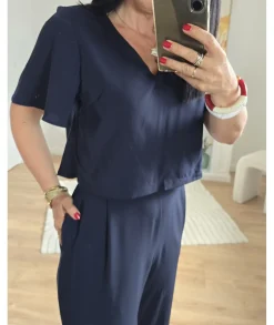 Combinaisons>La boutique de Lilie COMBINAISON HELENA Marine
