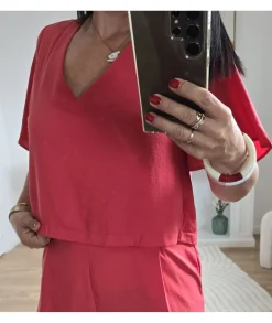 Combinaisons>La boutique de Lilie COMBINAISON HELENA Corail