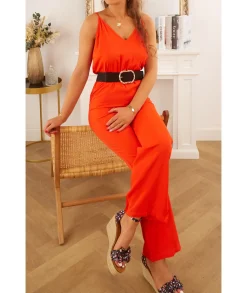 Combinaisons>La boutique de Lilie COMBINAISON LEILA Rouge