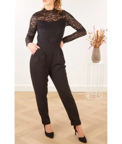 Combinaisons>La boutique de Lilie COMBINAISON MILA Noir