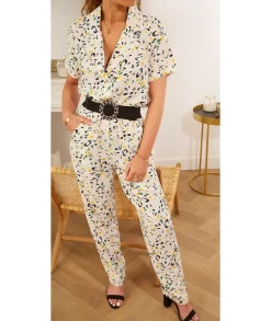 Combinaisons>La boutique de Lilie COMBINAISON NATHALIE Blanc