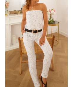 Combinaisons>La boutique de Lilie COMBINAISON SANDRINE Blanc