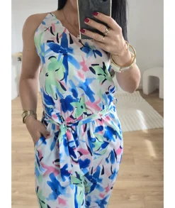 Combinaisons>La boutique de Lilie COMBINAISON TAHIRA Bleu