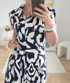 Combinaisons>La boutique de Lilie COMBINAISON TIANA MARINE FONCE Navy