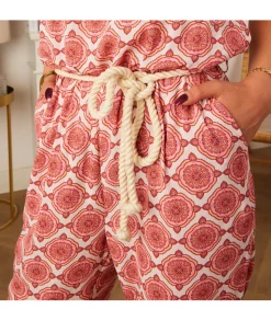 Combinaisons>La boutique de Lilie COMBINAISON TRISTELLA Rose